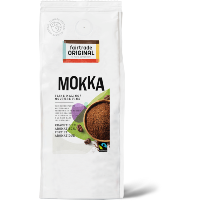 FTO Fairtrade café moulu Mokka mouture fine 6 x 250 gr