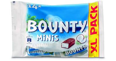 Bounty mini emballage individuel 443 gr