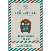 IDE Fairtrade pads café Regular 12x18 pcs (126gr)